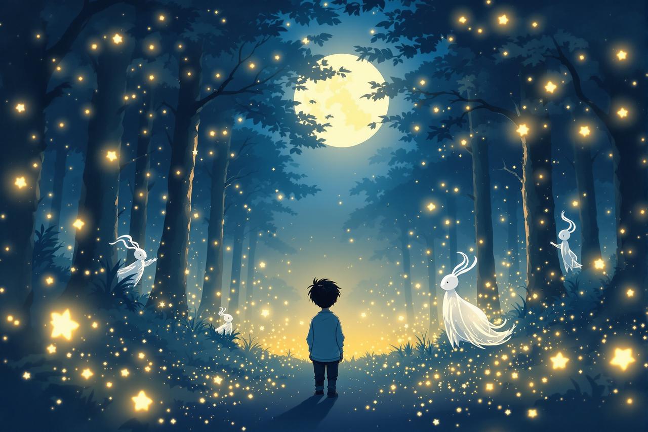 网络短剧 - 萤火之森物语 - 治愈暖心动漫短剧封面